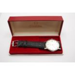 Vintage Gents OMEGA GENEVE WRISTWATCH Hand-Wind WORKING Boxed // Vintage Gents OMEGA GENEVE