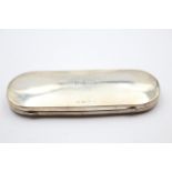 Vintage Hallmarked 1921 Birmingham STERLING SILVER Spectacles Case (44g) // w/ Personal Engraving