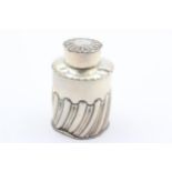 Antique Edwardian Hallmarked 1903 Birmingham STERLING SILVER Vanity Jar (61g) // Maker - Deakin &