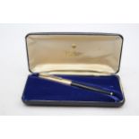 Vintage PARKER 61 Black FOUNTAIN PEN w/ Part Chalk Mark, Rolled Gold Cap Etc // Vintage PARKER 61