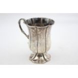Antique Victorian 1860 Birmingham STERLING SILVER Christening Cup (147g) // Maker - Possibly -