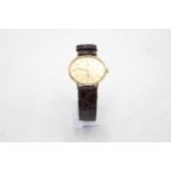 OMEGA GENEVE Women's Vintage Gold Tone WRISTWATCH Hand-wind WORKING // OMEGA GENEVE Women's