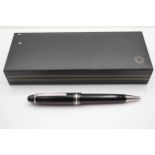 MONTBLANC Meisterstuck Black Ballpoint Pen / Biro WRITING PZ2222912 Boxed // In previously owned