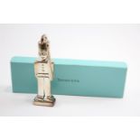 TIFFANY & CO. 1991 Vintage .925 Sterling Silver Toy Soldier Ornament (29g) // In Original Box Height