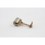 9ct Gold Antique Roller Charm (0.8g)