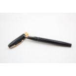 Vintage SHEAFFER Imperial Black Fountain Pen w/ 14ct Gold Nib WRITING // Vintage SHEAFFER Imperial