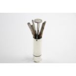 Vintage ASPREY Stamped .925 Sterling Cartridge Placefinder (73g) // Height - 6.2cm In vintage