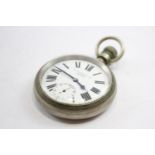 Military Issued Men's WWII Era POCKET WATCH Hand-wind WORKING // Military Issued Men's WWII Era