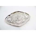 Antique / Vintage .925 Sterling Silver Figural Pin / Trinket Dish (34g) // XRF TESTED FOR PURITY