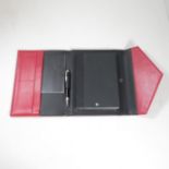 Montblanc Augmented Paper w/ Starwalker Pen in Red Leather Case (untested) //