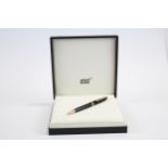MONTBLANC Meisterstuck Black Ballpoint Pen / Biro Writing In Original Box // MONTBLANC