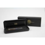 Parker Duofold Grey Lacquer Fountain Pen w/ 18ct Gold Nib Writing Original Box // Dip Tested &