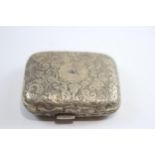 Antique Victorian Hallmarked 1886 Chester Sterling Silver Ladies Coin Purse 34g // Maker - Barnet