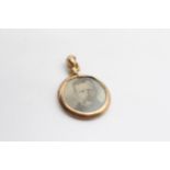 9ct Gold Antique Double Sided Locket (4g)