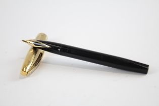 Vintage SHEAFFER Imperial Black FOUNTAIN PEN w/ 14ct Gold Nib WRITING // Dip Tested & WRITING In