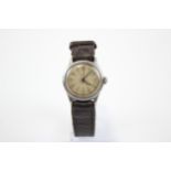 GIRARD-PERREGAUX Men's Vintage Military Style WRISTWATCH Hand-wind WORKING // GIRARD-PERREGAUX Men's