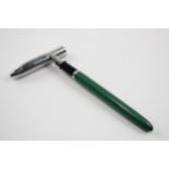Vintage Sheaffer Craftsman Pale Green Fountain Pen w/ Steel Nib Writing // Dip Tested & Writing In