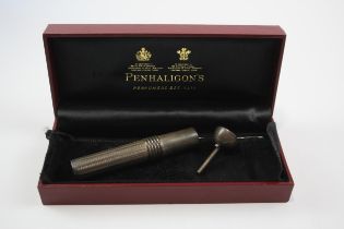 Penhaligon's .925 Sterling Silver Ladies Scent / Perfume Bottle w/ Funnel (43g) // w/ Original Box