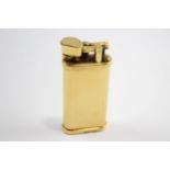 DUNHILL Unique Gold Plated Lift Arm Cigarette Lighter (70g) // UNTESTED In previously owned