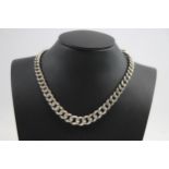 Silver Graduated Watch Chain Necklace Conversion