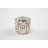 Vintage 1995 Birmingham Import Sterling Silver Opium Style Trinket Box (15g) // Maker -