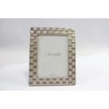 CHRISTOFLE Stamped .925 Sterling Silver Medium Photograph Frame (390g) // Dimensions - 19cm(w) x