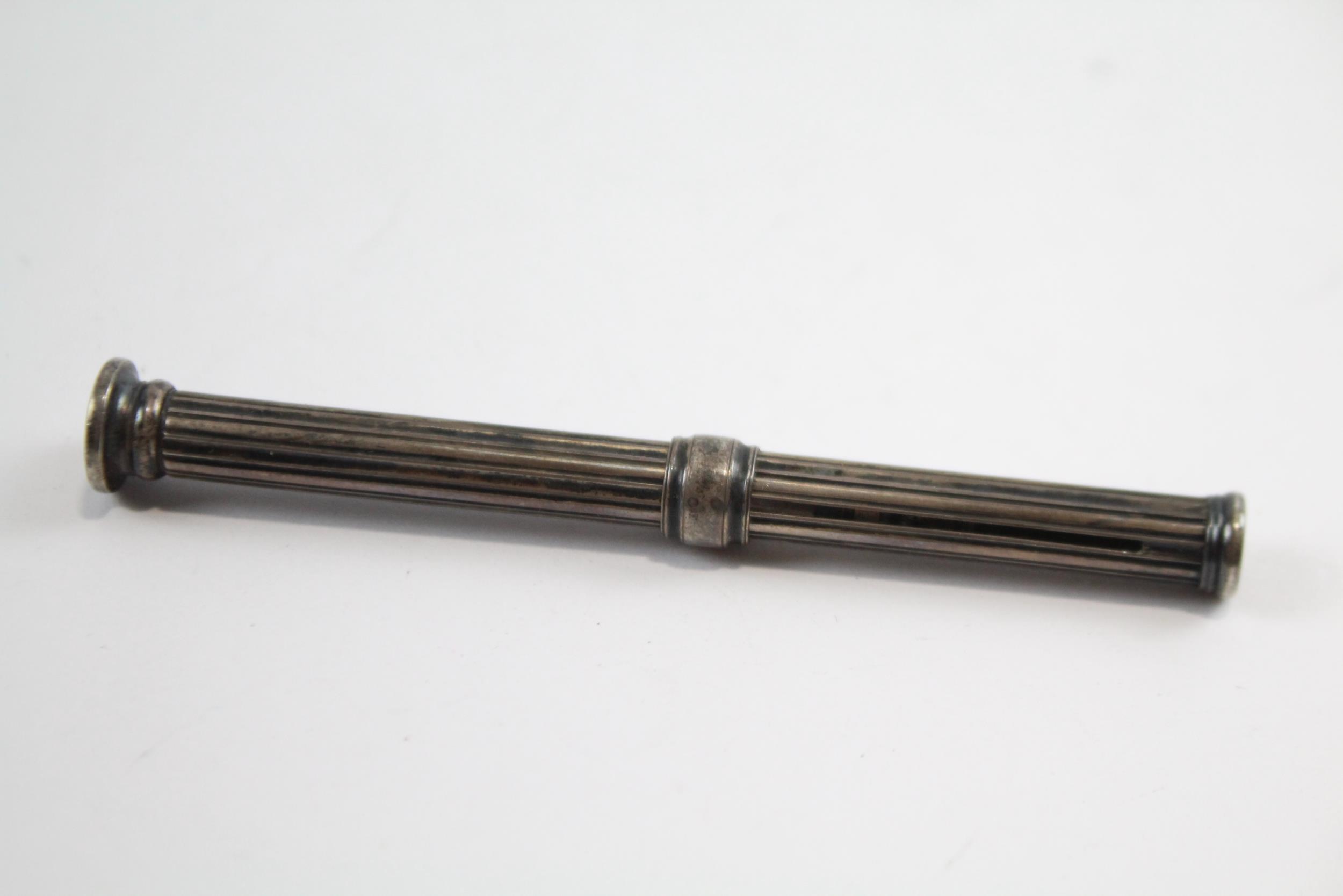 Antique / Vintage S Mordan & Co. .925 Sterling Silver Propelling Pencil (13g) // XRF TESTED FOR - Image 3 of 9