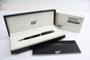 MONTBLANC Meisterstuck Black Ballpoint Pen / Biro WRITING Original Box // IN1879578 In previously