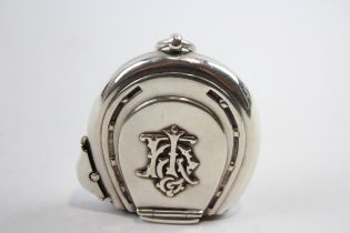 Antique Victorian 1873 London Sterling Silver Novelty Vesta w/ Lighter (60g) // Maker - Henry