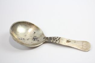 Georg Jensen Hallmarked 2002 London Import Sterling Silver Caddy Spoon (28g) // Length - 10.5cm In