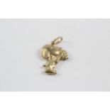 9ct Gold Snoopy Pendant (1.3g)