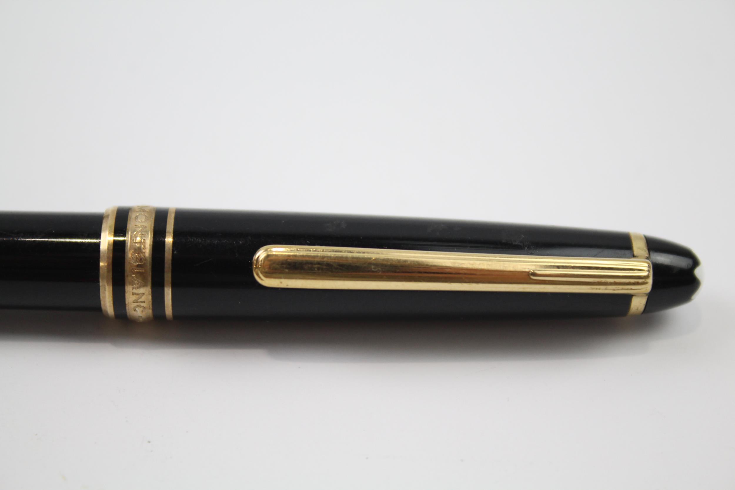 MONTBLANC Meisterstuck Black Ballpoint Pen / Biro WRITING - IH2040036 // WRITING In previously owned - Image 4 of 8