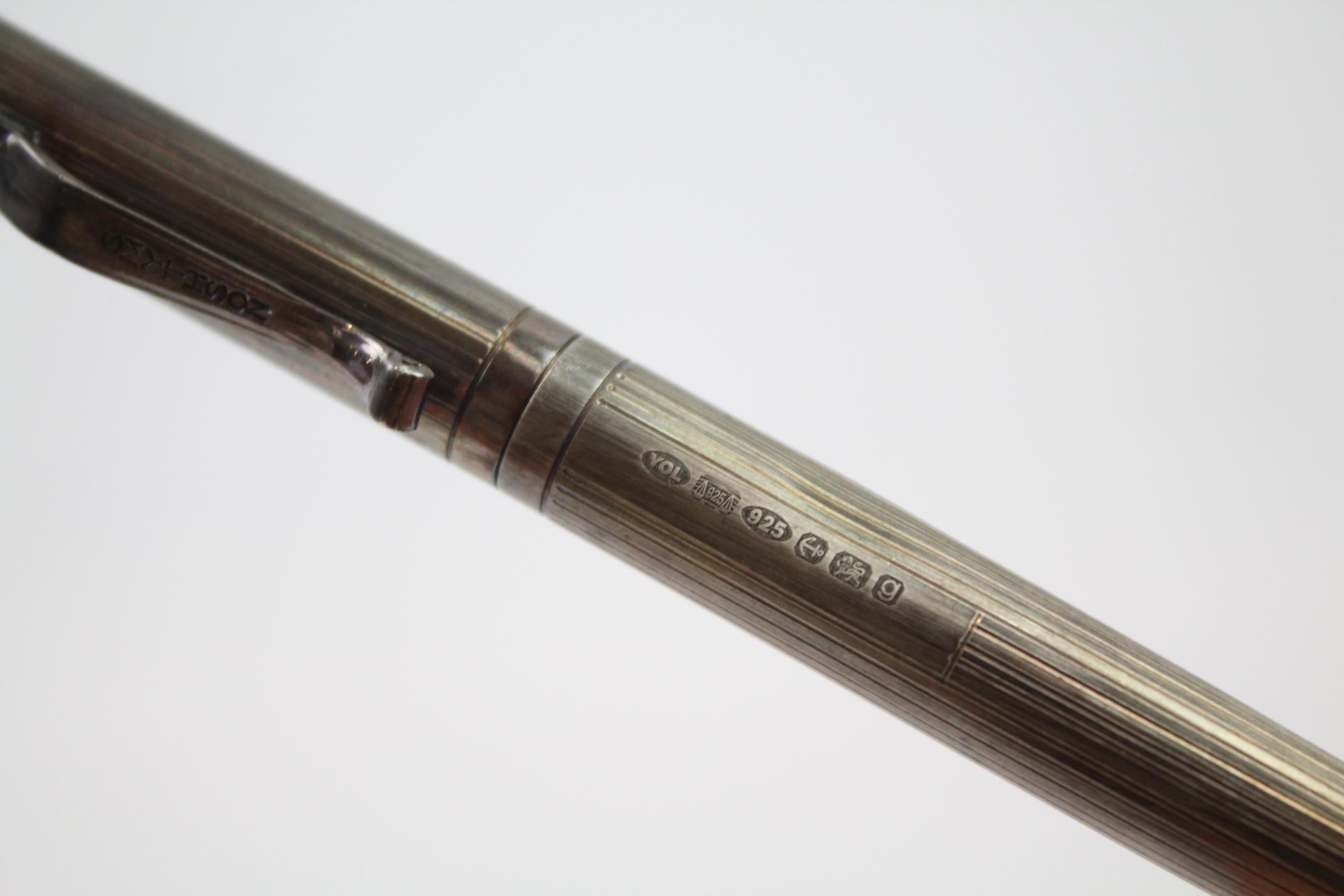 YARD O LED x SMYTHSON .925 Sterling Silver Ballpoint Pen / Rollerball (34g) // UNTESTED In vintage - Image 6 of 7