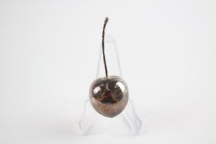 Stamped .925 Sterling Silver Novelty Cherry Ornament (9g) // Maker - Unidentifiable Height - 7.5cm