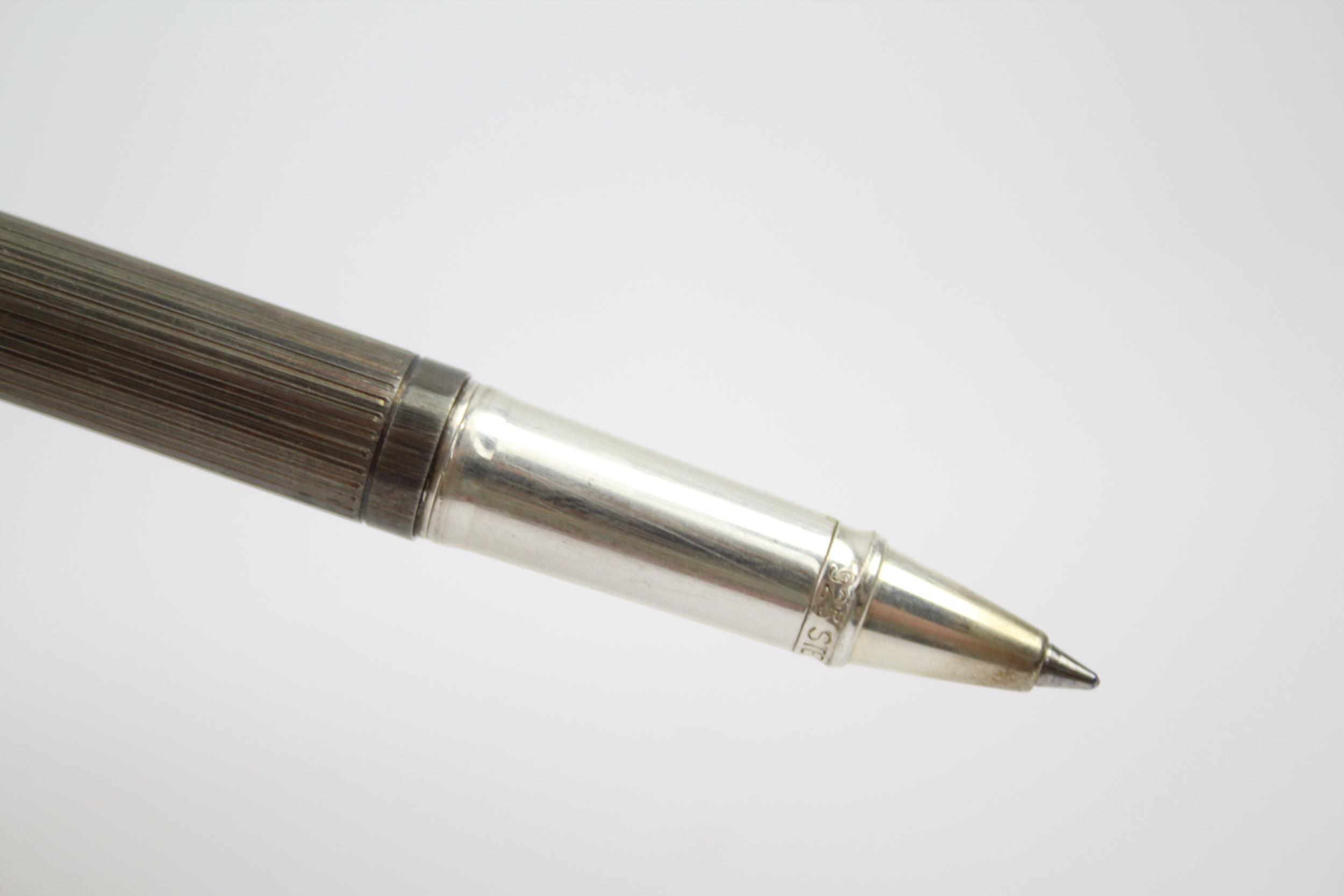 YARD O LED x SMYTHSON .925 Sterling Silver Ballpoint Pen / Rollerball (34g) // UNTESTED In vintage - Image 3 of 7