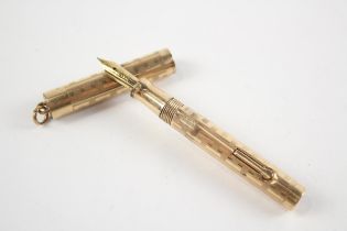 Vintage WAHL Eversharp Gold Plated Fountain Pen w/ 14ct Gold Nib WRITING // Dip Tested & WRITING