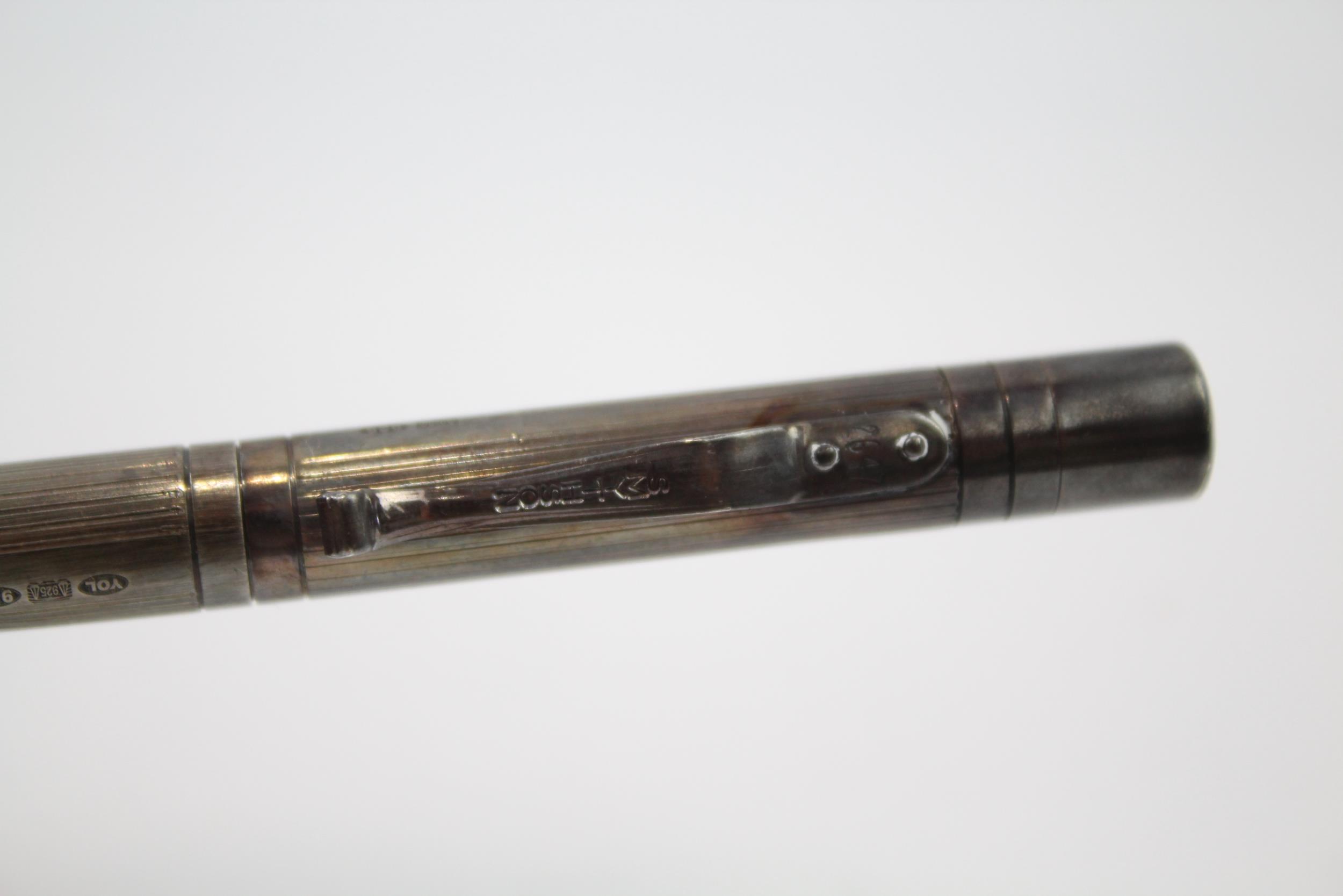 YARD O LED x SMYTHSON .925 Sterling Silver Ballpoint Pen / Rollerball (34g) // UNTESTED In vintage - Image 5 of 7