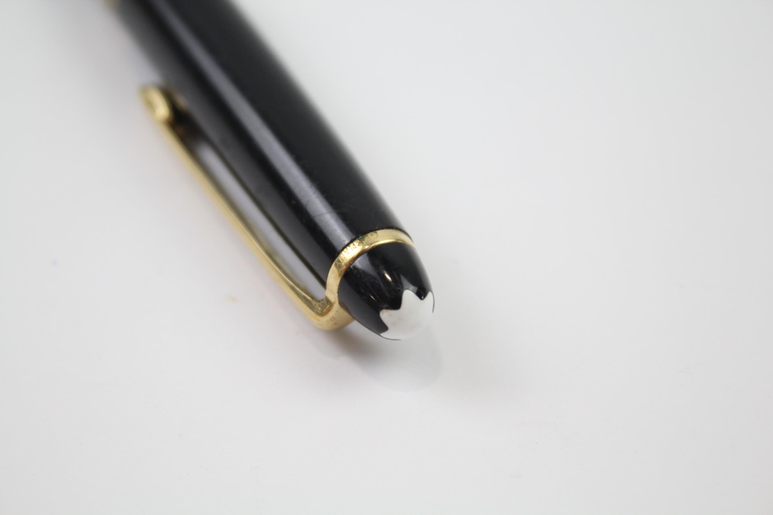 MONTBLANC Meisterstuck Black Ballpoint Pen / Biro WRITING - IH2040036 // WRITING In previously owned - Image 5 of 8