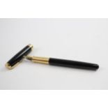 Parker Sonnet Black Lacquer Fountain Pen w/ 18ct Gold Nib WRITING // Dip Tested & WRITING In