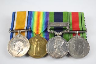 WW1 - WW2 Officers Mounted Medal Group Pair Named Lieut. A.J Shepard I.G.S - // WW1 - WW2 Officers
