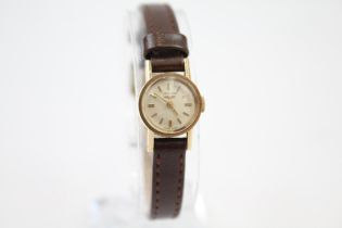 LONGINES 9ct Gold Women's Vintage WRISTWATCH Hand-Wind WORKING // LONGINES 9ct Gold Women's