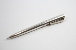 Montegrappa Stamped .925 Sterling Silver Ballpoint Pen / Biro (18g) // Untested In previously