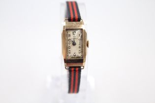 OMEGA 9ct Gold Women's Antique WRISTWATCH Hand-Wind WORKING // OMEGA 9ct Gold Women's Antique