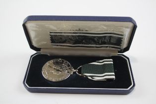 Boxed ER II Ambulance Service (Emergency Duties) Long Service & Good Conduct Medal Named Steven