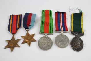 WW2 Burma Star GV.1 Territorial Medal Group Territorial Named 925134 Gnr J.J. // WW2 Burma Star GV.1