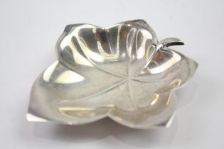 Tiffany & Co. Stamped .925 Sterling Silver Leaf Ashtray / Trinket Dish (38g) // Diameter - 7.5cm