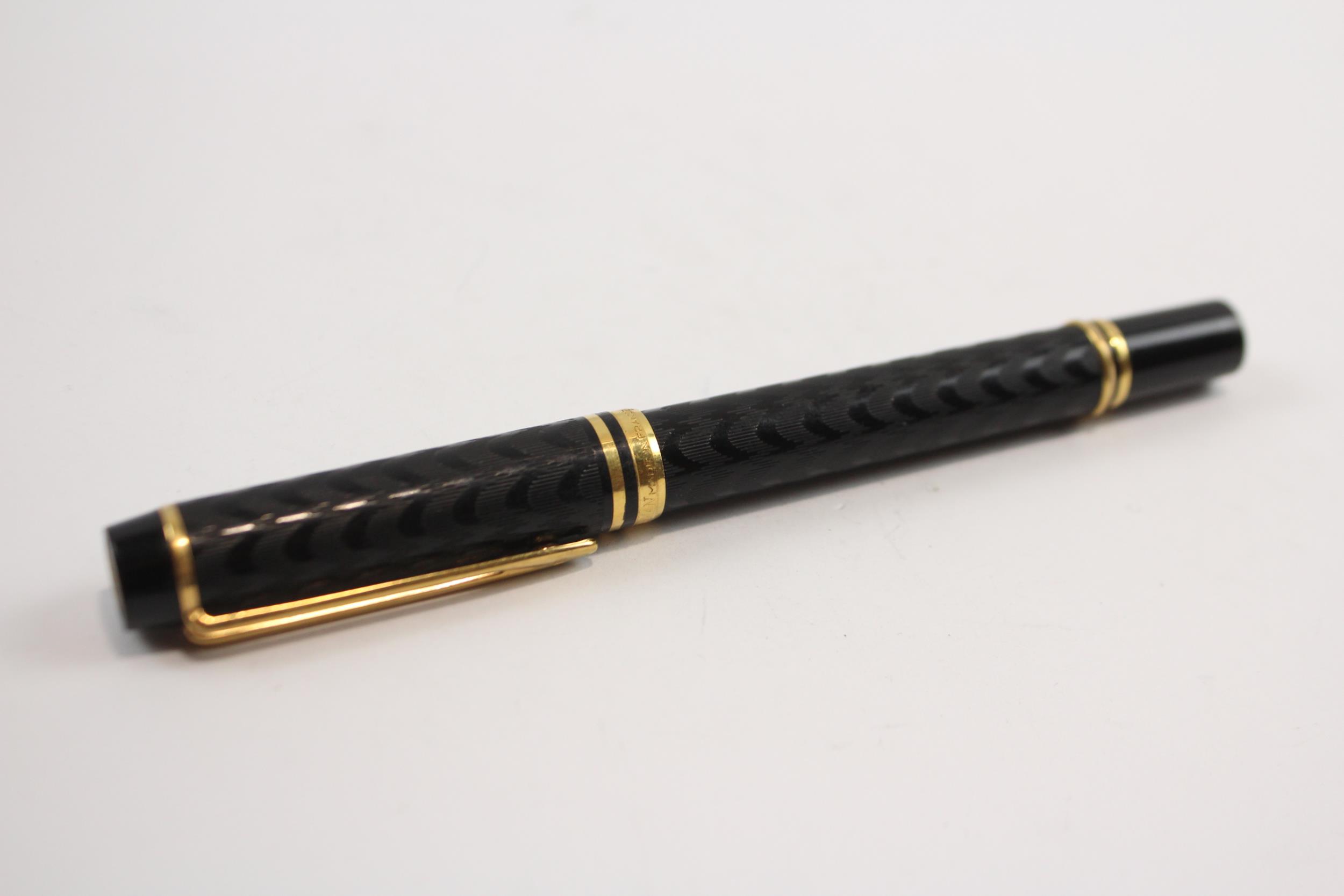 Waterman Ideal Black Fountain Pen w/ 18ct Gold Nib WRITING // Dip Tested & Writing In previously - Image 6 of 6