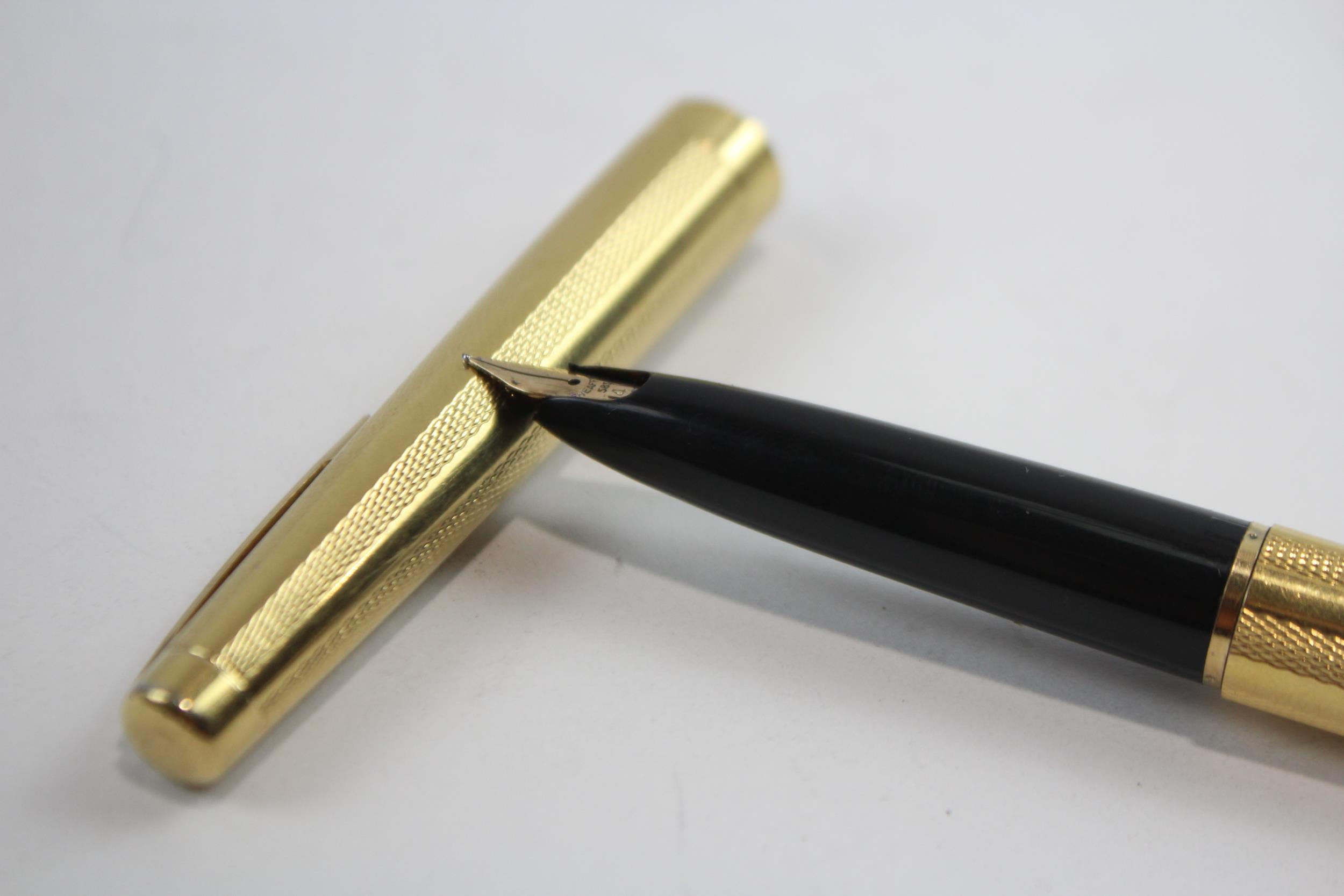 Vintage Sheaffer Lady Sheaffer Gold Plated Fountain Pen w/ 14ct Nib WRITING // Dip Tested & Writing - Image 2 of 6