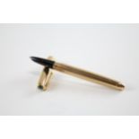 Vintage Parker 51 Gold Plated Fountain Pen w/ 14ct Gold Nib WRITING (28g) // Dip Tested & WRITING In