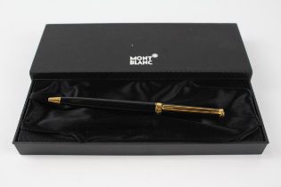 MONTBLANC Noblesse Oblique Black Ballpoint Pen / Biro WRITING Original Box //"